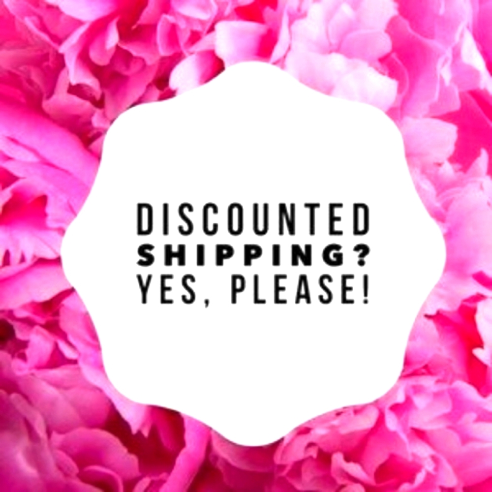 DISCOUNTED SHIPPING ADDED TO ALL ITEMS